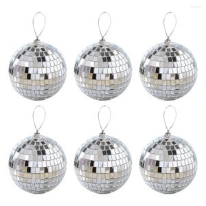 Party Decoration Mirror Disco Balls For Weddings School Dances Födelsedagar Julglas Silver Classic Design Light Weight