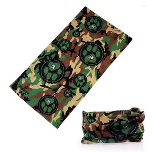 Bandanas 2022 Cycling Mask Outdoor Sports Magic Head Scarf Printing Headband Bike Wrist Band Bandana For Windproof Sunscreen Masks