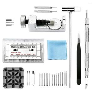 Наборы для ремонта часов 98pcs Watchmaker Tool Kit Watchs Watch Link PIN -штифт для снятия штифта.