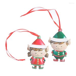 Decorações de Natal 2pcschristmas ornament personalizado bebê primeiro acrílico pendente ano decoração de casa diy