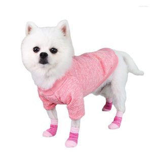 Abbigliamento per cani Animali domestici Cani Gatti Piccolo Medio Grande Autunno Inverno Caldo Calzini elasticizzati Teddy Law Fighting Scarpe Pomerania Accessori Forniture