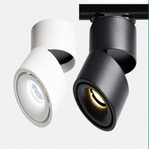 Downlight track light led mandrel can be installed folding light 7w household and commercial ceiling light 85-265v291d