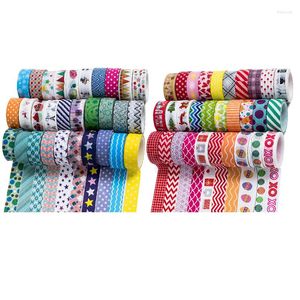 Nastro decorativo per confezioni regalo Beautiful Stripe Washi 5m Albero di Natale colorato Stelle Torte Mascheratura fai da te