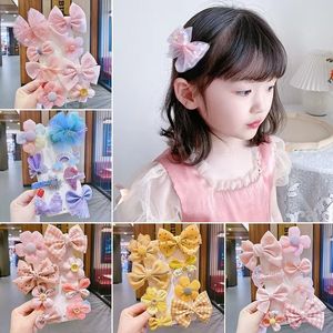 Kinder Bogen Haare Clips Party bevorzugt Sommermädchen Bowknot Haarnadel Haare Zugriffe Süße Baby Mädchen Prinzessin Kopfschmuck