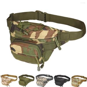 Outdoor-Taschen Molle Taktische Taille Tasche Sport Armee Kampf Gürtel Pack Militär Camping Wandern Laufen Jagd Tasche