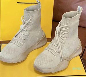 Buty na zwykłe buty Elastic Flat Bottom Sock Martin Boots dla kobiet w jesieni zima 2022 F Modne miłośnicy