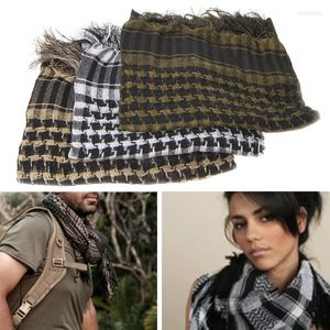 Bandane Keffiyeh militare Sciarpa araba Caccia Ciclismo Scialle Head Wrap Camo G32E