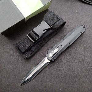 Allvin Manufacture Auto Tactical Knife 3CR13Mov Two-Tone Double Action Blade Zinc-Aluminum Alloy Handle EDC Pocket Knives292Z