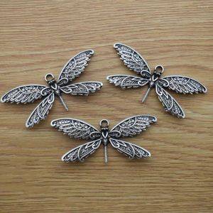Pendant Necklaces Gothic Insect Dragonfly Charm For DIY Jewellery