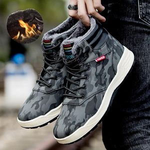 أحذية Olomm Olomm Fashion Men Winter Shoes Men Men Onbrack Wathproof Warm Sneakers Samouflage 2022 DD-115