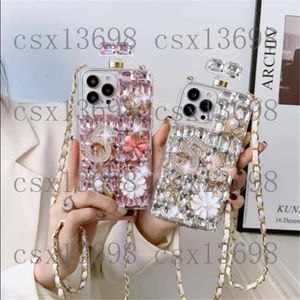 Luxurys Glitter Designer Telefonfodral för iPhone 14Promax 14 13 Pro Max 14Plus 12 11 XR X/XS Designers Bling Sparkling Rhinestone Diamond Jeweleded