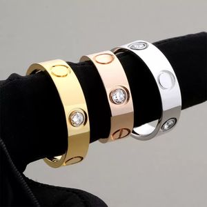 Gül Altın Band Parmak Yüzükleri Kadın Lüks Marka Doğal Taş Toptanes Jewlery Dubai Kişiselleştirilmiş Gümüş Tasarımcı Elmas Paslanmaz Çelik Taşlar Düğün Hediyesi