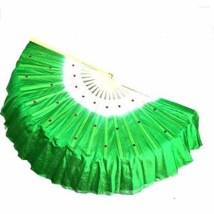 Stage Wear Belly Dance Fani dla dzieci Silk Veil Girl Student Multi Color Fan Beauty Profesjonalne akcesoria 10427