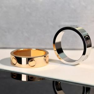 Diamantring Luxusmarke Kopie Fingerband Verlobungsring Mens Promise Edelstahl Naturstein Großhandel Schmuck Designer für Frauen Weihnachtsgeschenk