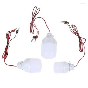 Lampada DC 12V Lampadina 5W 9W 15W Lampadine universali a risparmio energetico Bianco Tenda da campeggio per esterni Lampada da pesca notturna