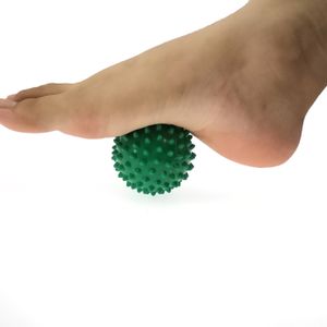 Hållbar PVC Spiky Massage Ball Trigger Point Sport Fitness Hand Foot Pain Relief Plantar Fasciitis Reliever Hedgehog 7CM Balls DHL