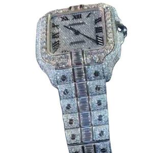 Luxury Gift Top Brand Diamonds Pass Twatchter Hip Hop Iced Out Mens Watchwatch 2022U3X5