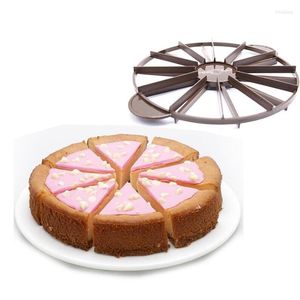 Bakeware Tools 1 PC Bread Marker Equal Portion Cake-Divider 10/12 Piece Slicer Slice Round Cake Cut Diy Kitchen Cooking Tool