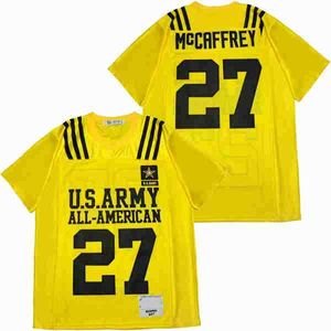 New College Movie Football-Trikots 27 Christian Mccaffrey All Ed Jersey