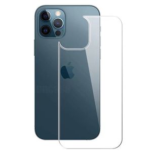 Protezione dello schermo posteriore per iPhone 15 Pro Max 14 Plus 13 Mini 12 11 XS XR X 2.5D vetro temperato 9H Premium protezione antideflagrante pellicola protettiva