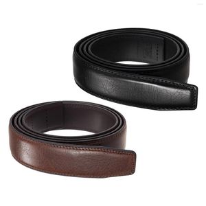Belts Vintage Style Mens Belt Strip Automatic Buckle DIY Craft Projects Trousers No Waist Strap For Clothing Jeans Dress