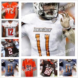 Bowling Green BGSU Football Jersey NCAA College Matt McDonald Nick Mosley