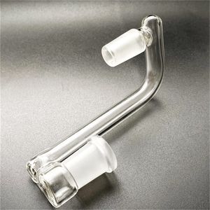 Adaptador de narguilé de recuperação de bongs de vidro 14 e 14 mm conectores fêmea-macho para bongs E-rig AC001
