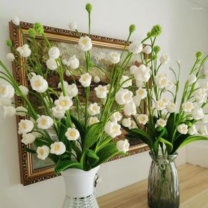 Flores decorativas 10pcs/lote lidado com o seu bouquet artificial para decoração de decoração de casamentos decoração de jardim