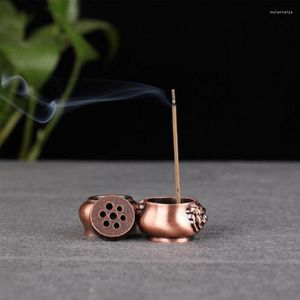Fragrance Lamps Incense Burner Plate Ash Catcher Holder Ornament For Buddha Temple Stick Cone 7 Holes Home Teahouse Decor