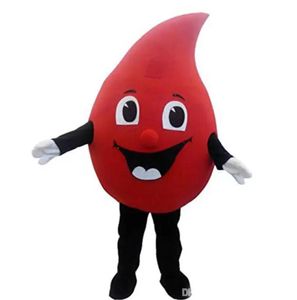 Certeira vermelha quente de alta qualidade mascote de mascote de sangue