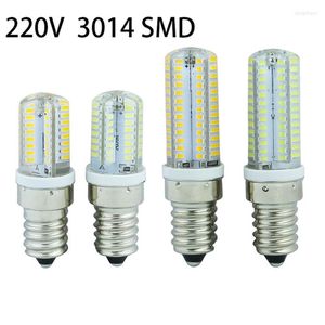 9W 12W 15W E14 LED SMD3014 64 96LEDS 220V 240V E 14 Spotlight Lamp Light Downlight lampor varm/cool vit