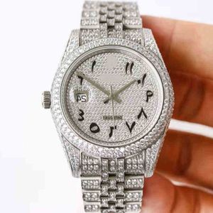 Labor Man Tian Xing log y Automatisk herrmekanisk klocka lyx till Diamond Blue Glass Watch68mk