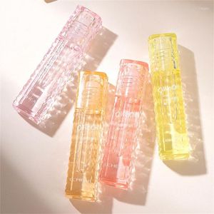 Lip Gloss 6 Flavors Oil Transparent Scrub Girls Lasting Moisturizing Repair Cracked Lips Peeling Care TSLM1