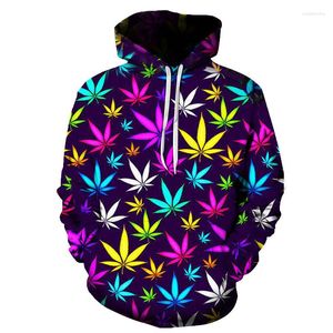 Erkek Hoodies Sonbahar Doğal Renkli 3D Baskı Moda Açık Yeşil Ağaç Sweatshirt Hoodie Hip-Hop Büyük boyutlu kapüşonlu