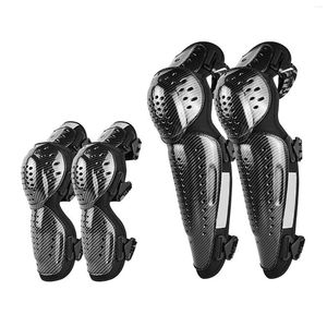 Motorcycle Armor 4pcs Knee Protection Guards Protective Gear Pads For Three-Section Design Riding Sports Protector