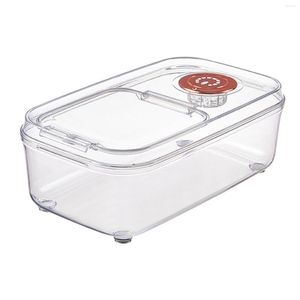 Storage Bottles Extra Large Food Containers Pantry Organization And Square Rice Bucket Cereal Can Container With Lid For