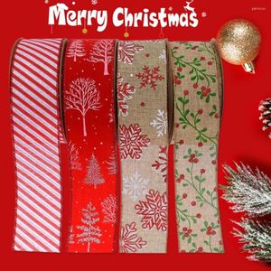 Christmas Decorations Reusable Good Large Bowknot Making Xmas Tree Ribbon Tear-resistant DIY For Party