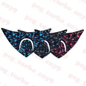 Shark Saliva Towel Pet Scarf Dog Apparel Trendy Print Pets Bibs Brand Cats Dogs Bandanas