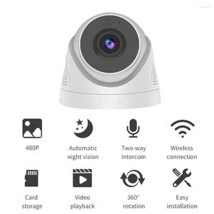 Audio HD WiFi Wireless Remote Monitoring Surveillance Camera Auto Tracking Night Vision CCTV Security Indoor Outdoor IP Came