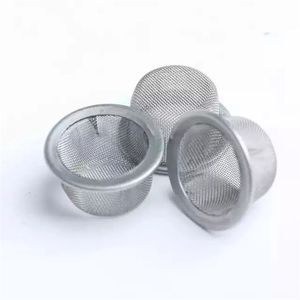16mm Round Diameter Smoking Accessories Metal Mesh Screens Bowl Replacement For Quartz Crystal Pipe Tobacco Cigarette Filters Tools T2