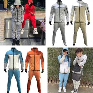Tracksuit Men Sportsuit Men's Designer Men's Hooded Color Casual Sports Hoodie Trouser Suit