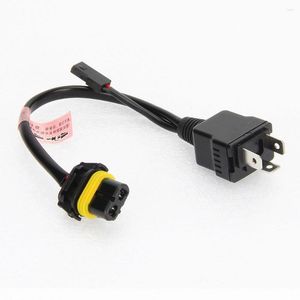 Sistema de iluminação 2pcs H4 H/L Fio de chicote de relé para 12V 35W 55W 9003 HI/LO BIXENONON HID BULLBA FIENLER