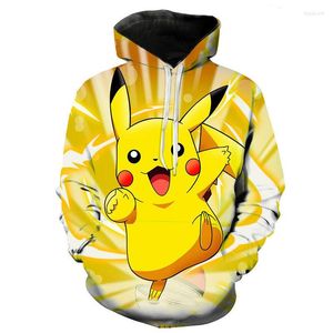 Moda masculina Moda Plus Tamanho 3D anime de desenho animado e feminino para crianças de moletons fofos de rua