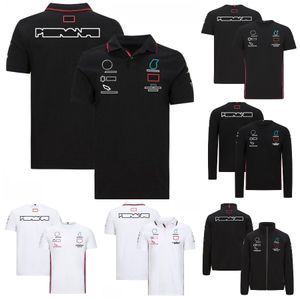 F1 Jacka Formel 1 Racing Hoodie Jackets Sweatshirt Fall Winter Casual Mens Windbreaker F1 T-shirt Polo Skjortor Långärmare Jersey