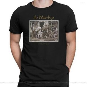 Men's T Shirts The Waterboys Fishermans Blues Black T-Shirt Size S M L XL 2XL 3XL Cotton Large Tops Tee Shirt