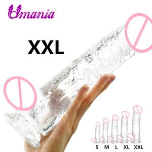 Articoli di bellezza Gelatina sexy Negozio Dildo Proiettile Cazzo Pene Adulti Giocattoli Non vibratore Culo anale per donna sexy Giocattolo Stimolare la vagina calda