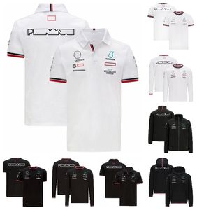 Formel 1 Driver T-shirt F1 Team Polo Shirt T-shirt Summer Racing Suit Shirts Car Fans Fingable Jersey F1 Hoodie Sweatshirt Jacket