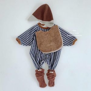Jumpsuits zamek błyskawiczny żebrowany kombinezon czysty bawełniany dziecko okrągła szyja rompers dla niemowlęcia
