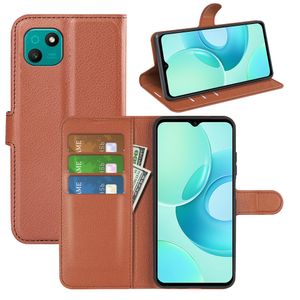 Case di telefono per Wiko T10 T50 Y52 Life 3 Y82 Y62 Y51 Visualizza 5 Y81 Y61 Potenza U30 U10 U20 Lychee Wallet Case in pelle con slot di carte