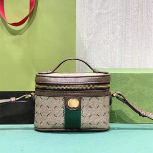 Latest Mini Marmont toiletry shoulder bag Designers top handle 699515 Quilted leather Luxury make up women's mens crossbody brand cosmetic handbag tote clutch bags